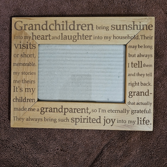 Grandchildren picture frames, set of 2 - Picture 3 of 6